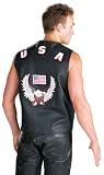 Men's American Eagle USA Leather Vest