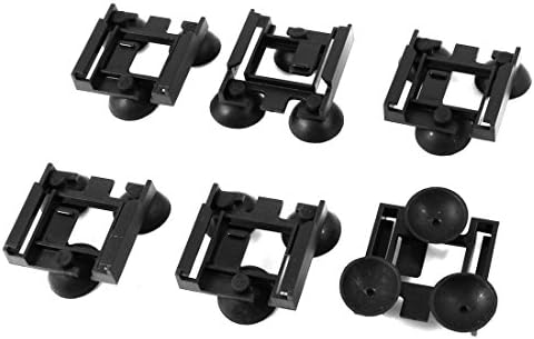 Fish Tank Internal Filter Suction Cup Bracket 43mm 5 Pcs Black