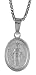 Sterling Silver Hollow Immaculate Mary Medal