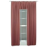Review COMMONWEALTH  / Pair of Insulated Curtains, NATURAL, VALANCE