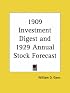 Investment Digest and Annual Stock Forecast