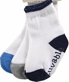 Straight Edge (non-skid) Socks, Navy-Blue, 0-9 mos.