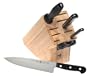 Henckels Gourmet 6-Piece High Carbon Stainless Steel Knife Set with Block