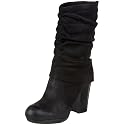 Vince Camuto Women's Cassandra Round Toe Mid-Shaft Boot