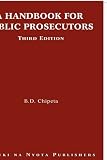 A Handbook for Public Prosecutors