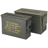 .50 Cal. Metal Ammo Can - Original US Military Surplus, Used M2A1