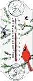 Aspects Cardinal/Chickadee Window Thermometer