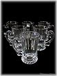 Set of 6 Glass Turkish/Persian Tea Glasses Cups/Mugs