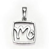  : Scorpio SEKHMET Pendant (10/24 - 11/22). Egyptian Astrology. Zodiac of Dendra. Sterling Silver