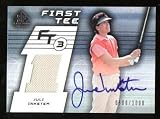 Julie Inkster Autograph 2003 Upper Deck SP Game Used Edition Card #78 Certified Autograph #0600/1000 LPGA Hall of Fame