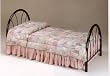 Traditional Twin Size Fan Style Headboard (SET OF 2)