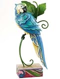 Jim Shore Heartwood Creek from Enesco Macaw Figurine 8.25 IN