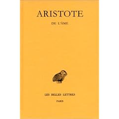 Aristote. De l'�me