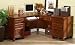 Chesterfield Work Station 8-drawer Chestnut