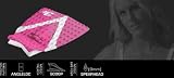 Creatures of Leisure CHELSEA GEORGESON Surfing Traction Pad in Pink & White