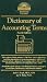 Dictionary of Accounting Terms (Barron's Dictionary of Accounting Terms)
