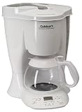 Cuisinart DGB-300 Automatic Grind and Brew 10-Cup Coffeemaker, White