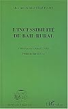 Revue Editions L'Harmattan  / Incessibilité du bail rural