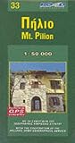 Map of Pilio (Maps of Greek Mountains)