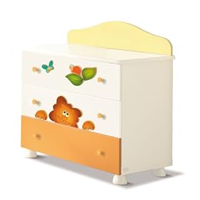 Azur Savana Line Lion Chest of Drawers by AZUR