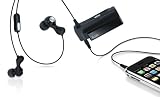 iLuv i910 Noise-Canceling Stereo Earphones with Built-In Hands-Free Microphone (Black)