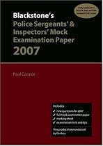 Blackstone's Police Sergeants' and Inspectors' Mock Examination Paper