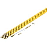33' Electric Fiberglass Wire Pull Rods Fish Tape