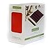 SimuLinen Red Linen Feel Disposable Dinner Napkins - Cloth-Like Kosher Napkins for Weddings and Showers, 16
