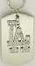 HIP HOP ICED OUT LA DINGLING DOGTAG STYLE Pendant w30 Chain bling