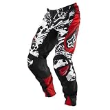 41TSUaN8IIL. SL160  Fox 09 180 Racepants, Red/Black