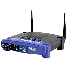 Wireless Access Point Router w/ 4-Port Switch 802.11g