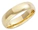 9ct Yellow Gold Ladies 5mm Heavy Court-Shape Wedding Ring