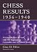 Book Chess Results, 1936-1940: A Comprehensive Record with 990 Tournament Crosstables and 125 Match Scores