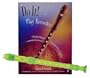 Recorder Pack: Yamaha Green Soprano Recorder with Do It! Play Recorder! Book & CD