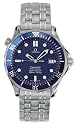 Omega Seamaster Mens Blue Dial Stainless Steel Automatic James Bond Watch 2531.80