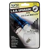 C & D Cell Maglite LED Upgrade Kit, White LED
