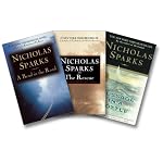 Nicholas Sparks Love Stories Three-Book Set (A Bend In the Road, The Rescue, Message in a Bottle) book cover