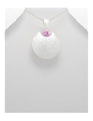 CZ Pendant Necklace In 92.5 Sterling Silver