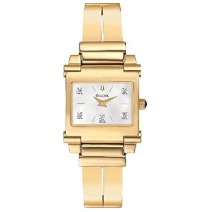 Bulova Watches Bulova Ladies ‘ Diamonds Diamond Hour Markers Women’s Watch