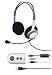 Sony DR-260USB PC Headset with USB and Headset/Microphone Connections