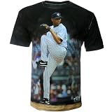 MLB Men's New York Yankees Mariano Rivera Sublimated High Definition Photo Tee Shirt (Yankees, X-Large)