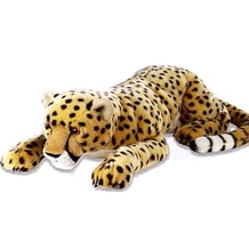 Plush Floppy Cheetah 20 by K & M