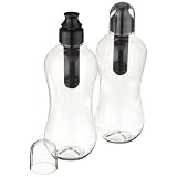 Bobble BPA Free Water Bottle Set 2, Black