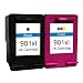 2 St�ck Drucker Patronen HP 1x 901bk Xl black + 1x 901color Xl