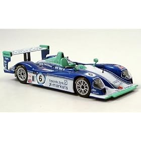 Dallara LMP02, No.6, LM, Short-Barff-Barbosa, 2004, Model Car, Miniature d�j� mont�e, IXO 1:43