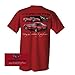 Corvette C5 Setting the Standard Mens SS T-shirt-Red