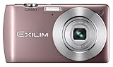 Casio Exilim EX-S200 Digitalkamera (14 Megapixel, 4-fach opt. Zoom, 27mm Weitwinkel, 6,9 cm (2,7 Zoll) Display, bildstabilisiert) rosa