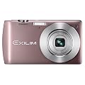 Casio Exilim EX-S200 Digitalkamera (14 Megapixel, 4-fach opt. Zoom, 27mm Weitwinkel, 6,9 cm (2,7 Zoll) Display, bildstabilisiert) rosa