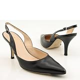 COLE HAAN Chantel Sling New Heels Pumps Black Womens