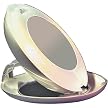 Zadro Lighted Folding Compact Mirror with Flashlight